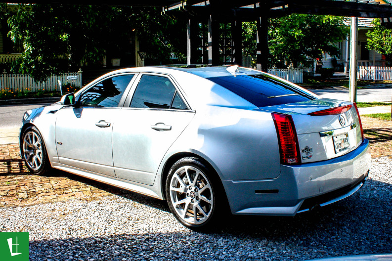 2009 Cadillac CTS-V Window Tinting (2)