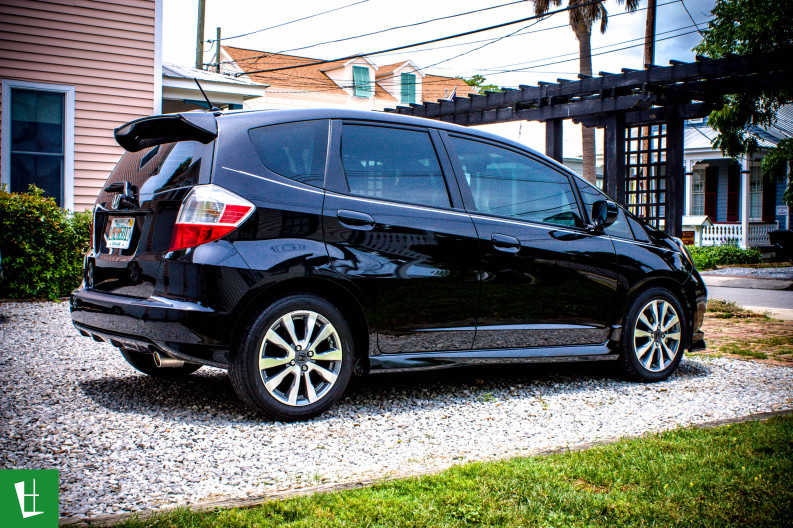2011 Honda Fit Window Tinting in Pensacola at Glass Wrap