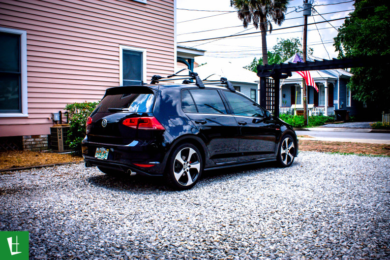 2014 VW GTI Window Tinting in Pensacola (2)