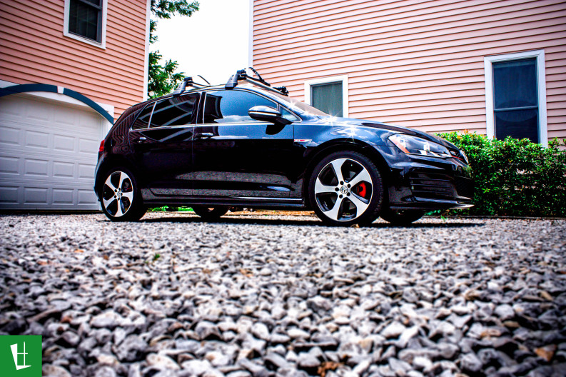 2014 VW Golf GTI Window Tinting in Pensacola