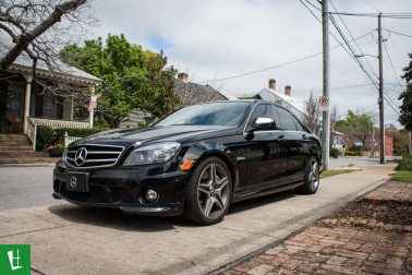 2009 Mercedes Benz C63 AMG Window Tinting