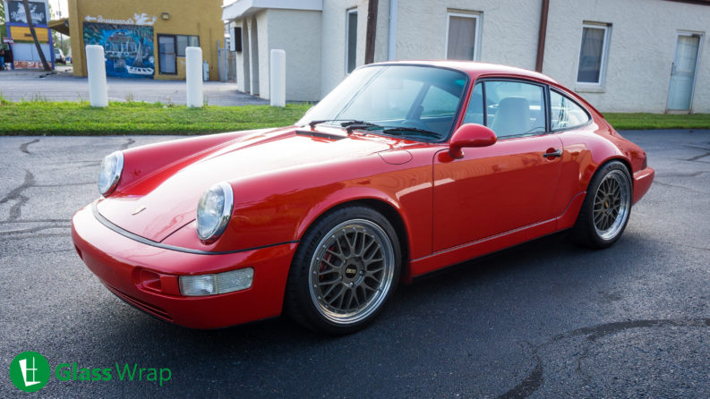 1990 Porsche 911 Carrera 2 Window Tinting