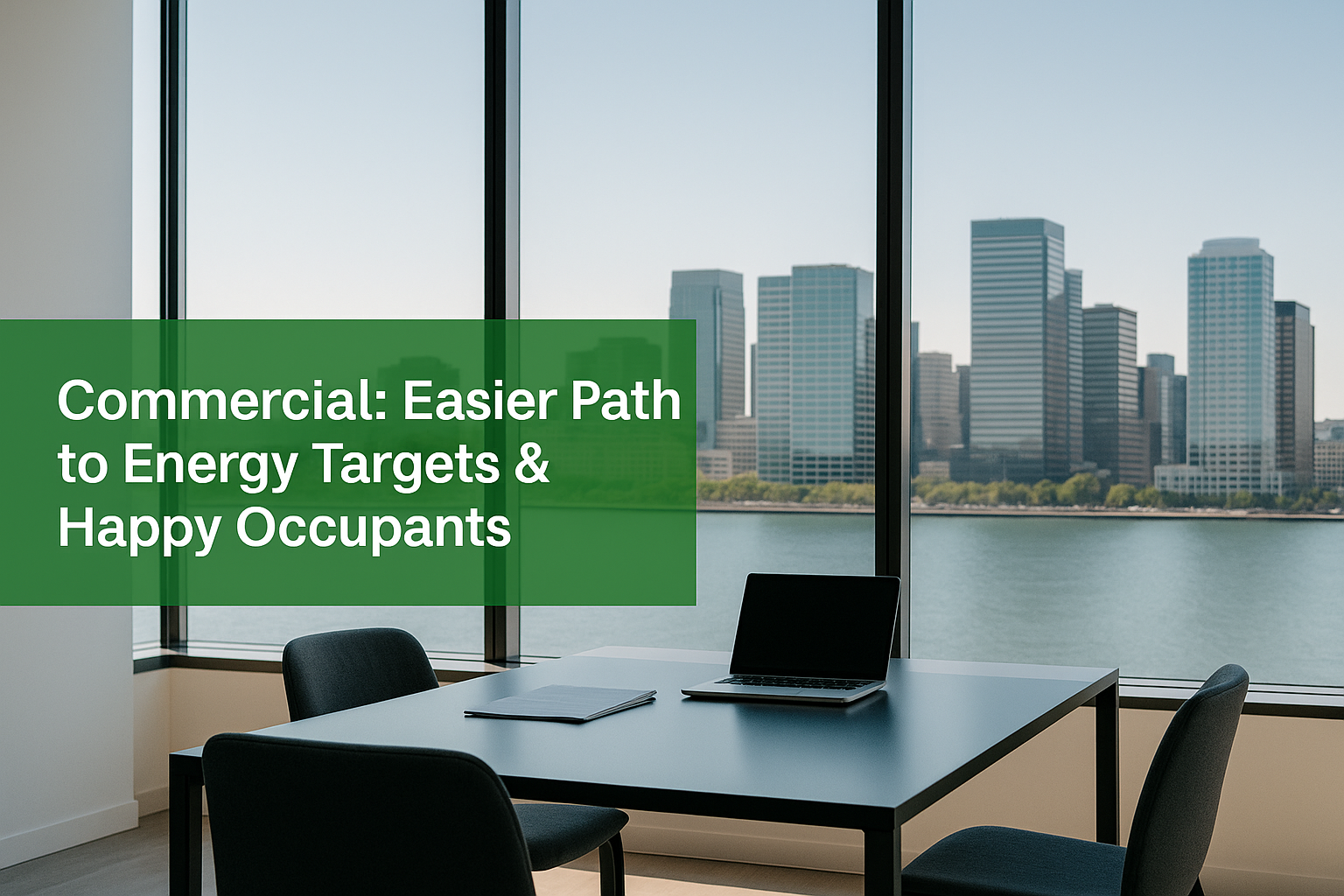 Commercial: Easier Path to Energy Targets & Happy Occupants